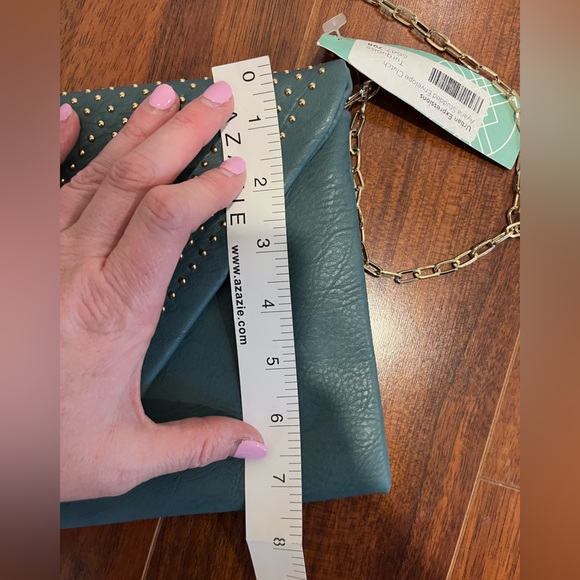 NWT Turquoise Stitch Fix (Urban Expressions) Clutch/Shoulder Bag - Picture 2 of 8